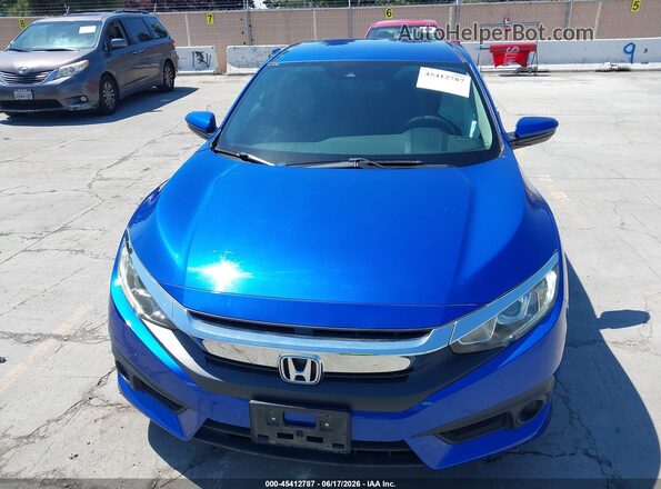 19XFC2F68GE223445 2016 HONDA CIVIC Blue Սարքավորումների վահանակի տեսք