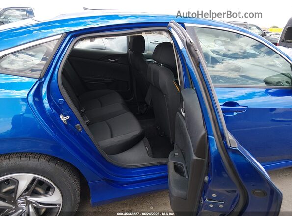 19XFC2F68KE045206 2019 HONDA CIVIC Blue Widok naklejki z numerem VIN