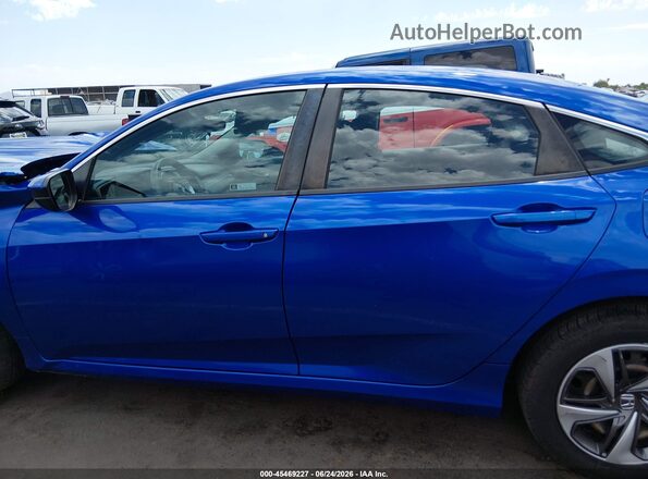 19XFC2F68KE045206 2019 HONDA CIVIC Blue Widok wnętrza 360 stopni