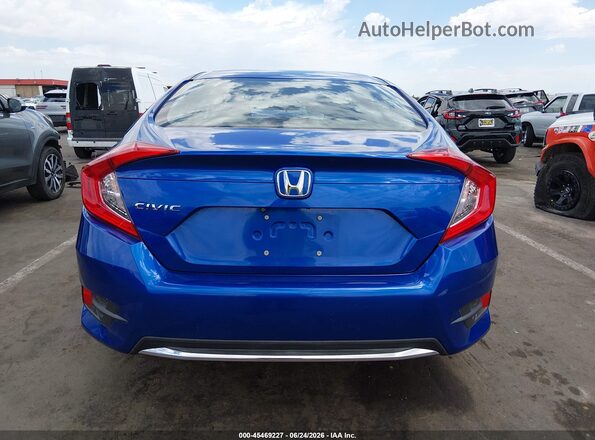 19XFC2F68KE045206 2019 HONDA CIVIC Blue 