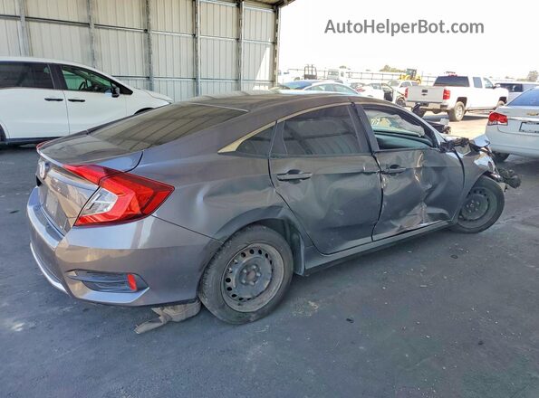 19XFC2F68KE211403 2019 HONDA CIVIC Gray Rear right