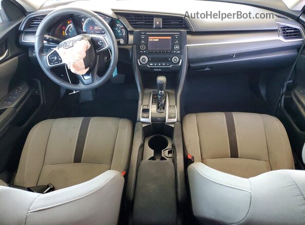 19XFC2F68KE211403 2019 HONDA CIVIC Gray Dashboard view