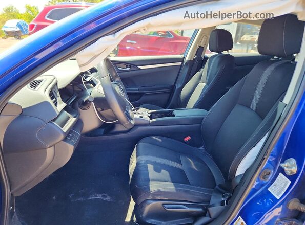 19XFC2F68LE028374 2020 HONDA CIVIC Blue Vista interior delantera