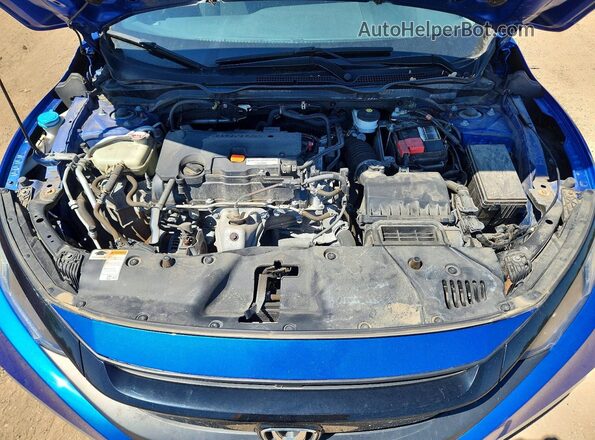 19XFC2F68LE028374 2020 HONDA CIVIC Blue Vista interior trasera