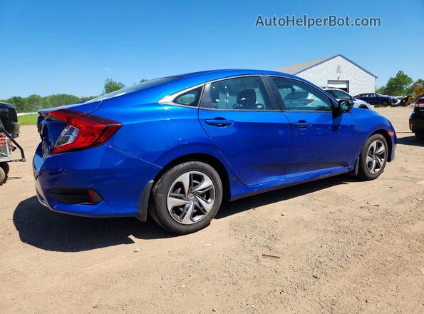 19XFC2F68LE028374 2020 HONDA CIVIC Blue Trasero derecho