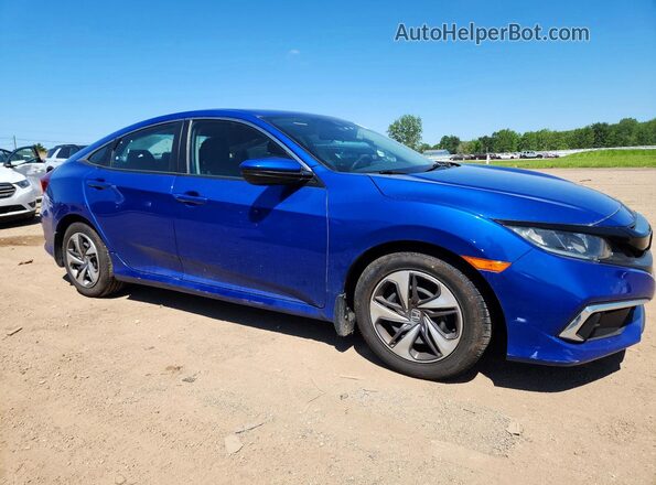 19XFC2F68LE028374 2020 HONDA CIVIC Blue Delantero derecho