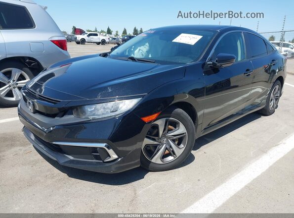 19XFC2F68LE213167 2020 HONDA CIVIC Black Front left