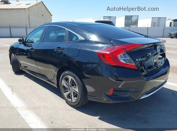 19XFC2F68LE213167 2020 HONDA CIVIC Black Rear left