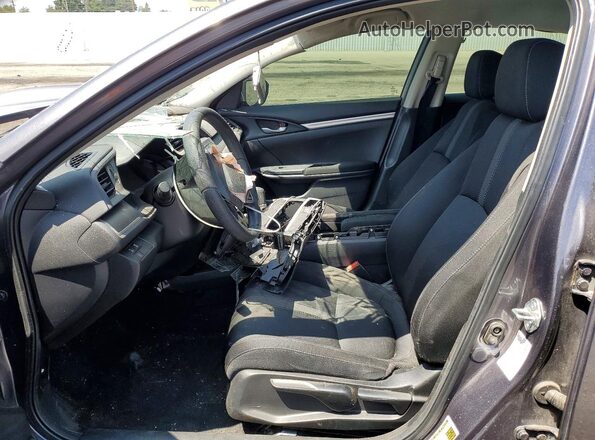 19XFC2F68LE216554 2020 HONDA CIVIC Gray Vista interior delantera