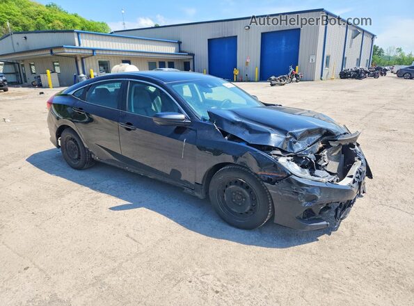 19XFC2F69KE034733 2019 HONDA CIVIC Black Przód prawy