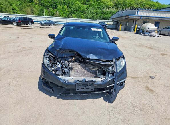 19XFC2F69KE034733 2019 HONDA CIVIC Black Widok z przodu