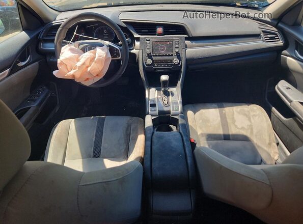 19XFC2F69KE034733 2019 HONDA CIVIC Black Widok deski rozdzielczej