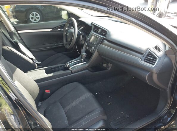 19XFC2F69KE039043 2019 HONDA CIVIC Black Вид салону спереду