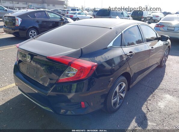 19XFC2F69KE039043 2019 HONDA CIVIC Black Задня права чверть