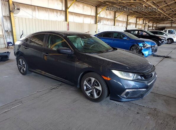 19XFC2F69KE043223 2019 HONDA CIVIC Blue Delantero derecho