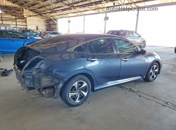 19XFC2F69KE043223 2019 HONDA CIVIC Blue Trasero derecho