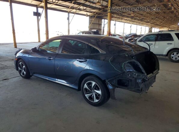 19XFC2F69KE043223 2019 HONDA CIVIC Blue Trasero izquierdo