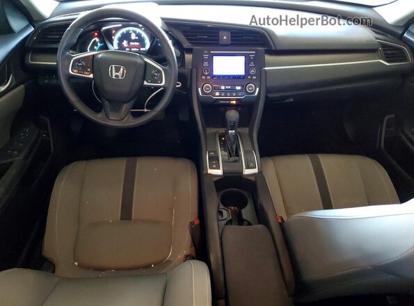 19XFC2F69KE043223 2019 HONDA CIVIC Blue Vista del salpicadero