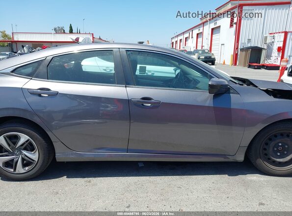 19XFC2F69KE209076 2019 HONDA CIVIC Gray Սալոնի հետևի տեսք