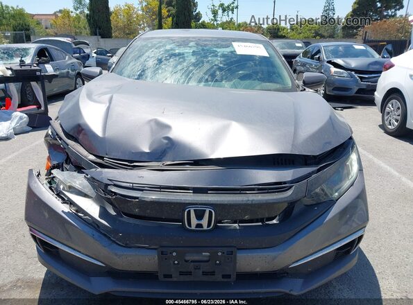 19XFC2F69KE209076 2019 HONDA CIVIC Gray Սարքավորումների վահանակի տեսք