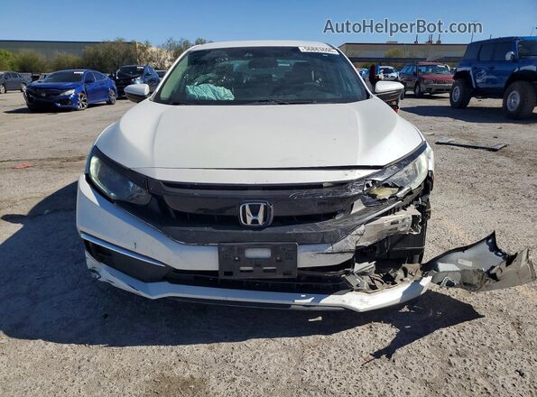 19XFC2F69LE201951 2020 HONDA CIVIC White Դիմացի տեսք