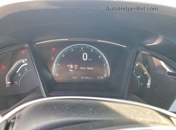 19XFC2F69LE201951 2020 HONDA CIVIC White Սարքավորումների վահանակի տեսք