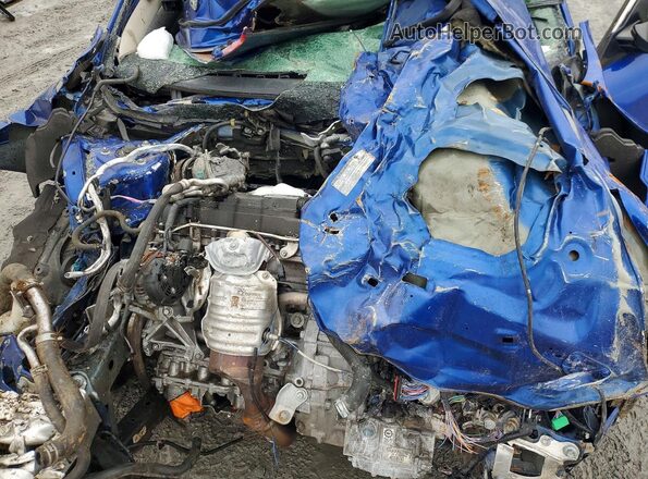 19XFC2F6XKE026642 2019 HONDA CIVIC Blue Vista interior trasera