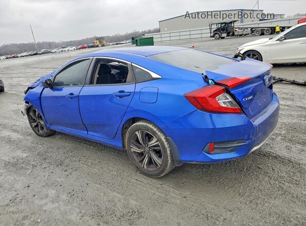19XFC2F6XKE026642 2019 HONDA CIVIC Blue Trasero izquierdo