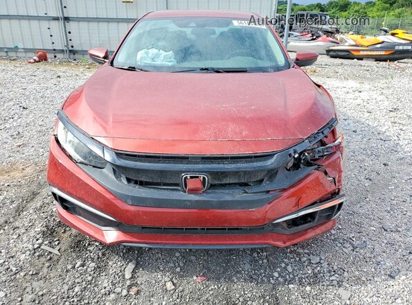 19XFC2F6XKE028245 2019 HONDA CIVIC Red Դիմացի տեսք