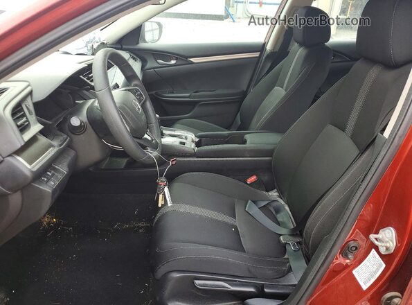 19XFC2F6XKE028245 2019 HONDA CIVIC Red Սալոնի դիմացի տեսք