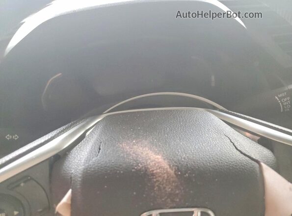 19XFC2F6XKE208986 2019 HONDA CIVIC White Widok zestawu wskaźników