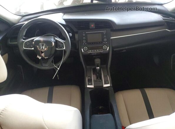 19XFC2F6XKE208986 2019 HONDA CIVIC White Widok deski rozdzielczej