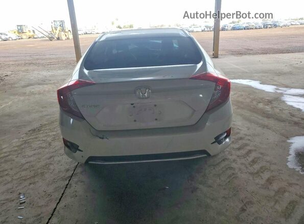 19XFC2F6XKE208986 2019 HONDA CIVIC White Widok z tyłu
