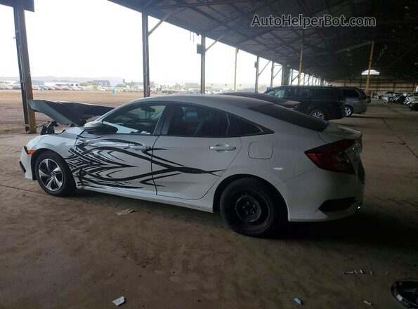 19XFC2F6XKE208986 2019 HONDA CIVIC White Tył lewy