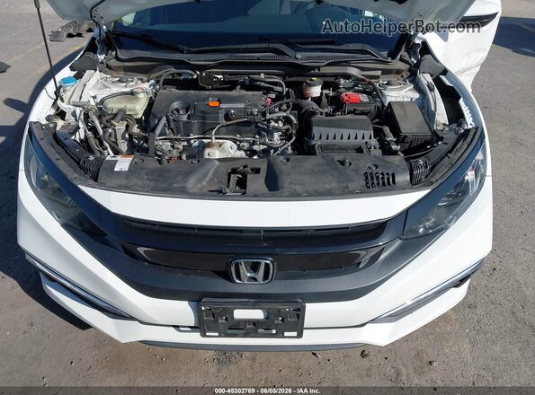 19XFC2F6XKE214447 2019 HONDA CIVIC White Հետևի տեսք