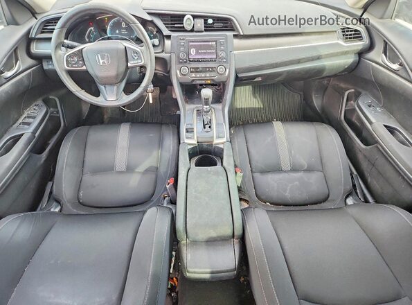 19XFC2F6XLE019577 2020 HONDA CIVIC Black Вид панелі приладів
