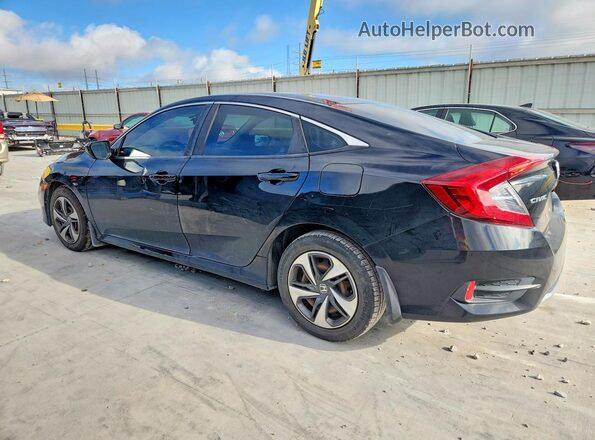 19XFC2F6XLE019577 2020 HONDA CIVIC Black Задня ліва чверть