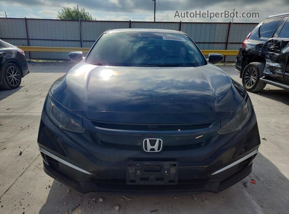 19XFC2F6XLE019577 2020 HONDA CIVIC Black Вид спереду