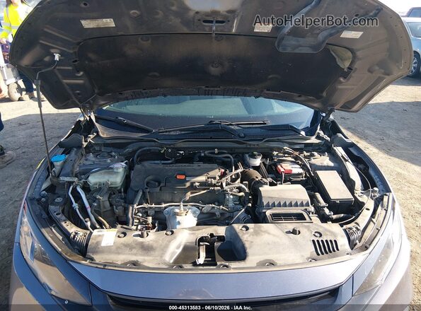19XFC2F6XLE027307 2020 HONDA CIVIC Gray Widok z tyłu