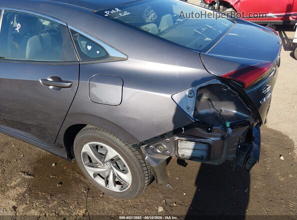 19XFC2F6XLE027307 2020 HONDA CIVIC Gray 