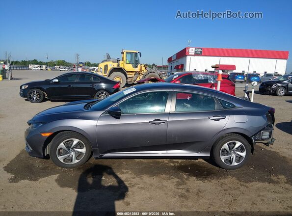 19XFC2F6XLE027307 2020 HONDA CIVIC Gray 