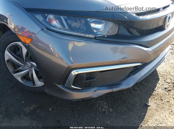 19XFC2F6XLE027307 2020 HONDA CIVIC Gray 