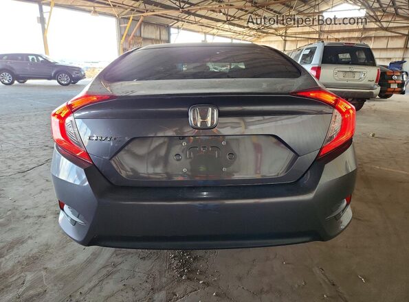 19XFC2F70GE014323 2016 HONDA CIVIC Gray Widok z tyłu