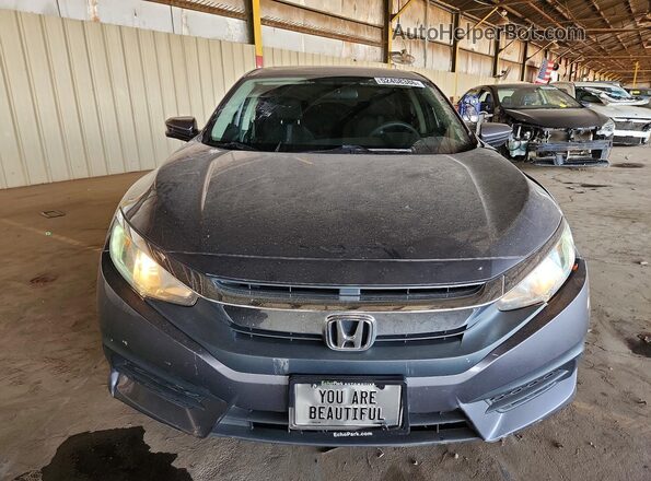 19XFC2F70GE014323 2016 HONDA CIVIC Gray Widok z przodu