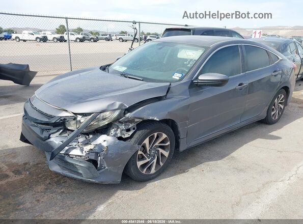 19XFC2F70GE042235 2016 HONDA CIVIC Серый Передняя левая четверть