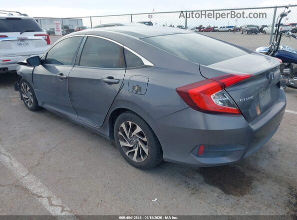 19XFC2F70GE042235 2016 HONDA CIVIC Серый Задняя левая четверть