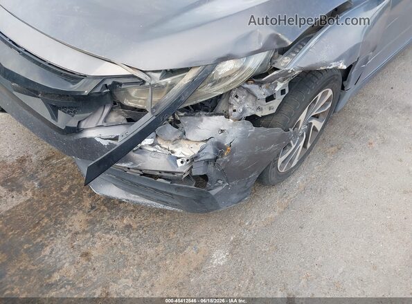 19XFC2F70GE042235 2016 HONDA CIVIC Серый Вид спереди