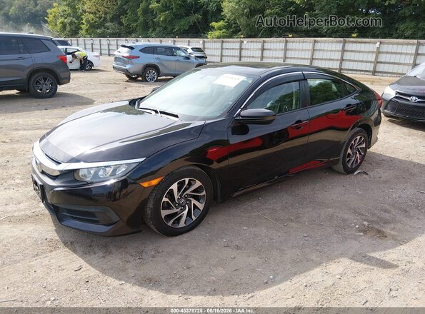 19XFC2F70GE071864 2016 HONDA CIVIC Black Передня ліва чверть