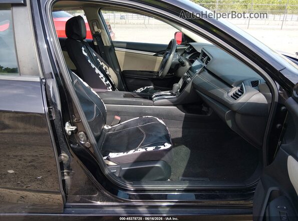 19XFC2F70GE071864 2016 HONDA CIVIC Black Вид салону спереду