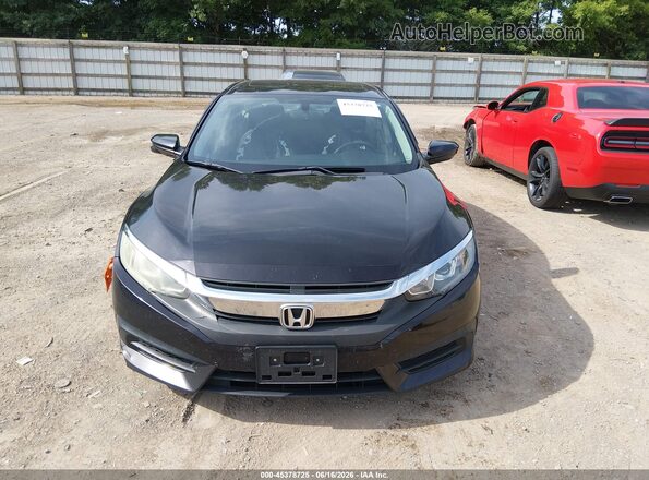 19XFC2F70GE071864 2016 HONDA CIVIC Black Вид щитка приладів